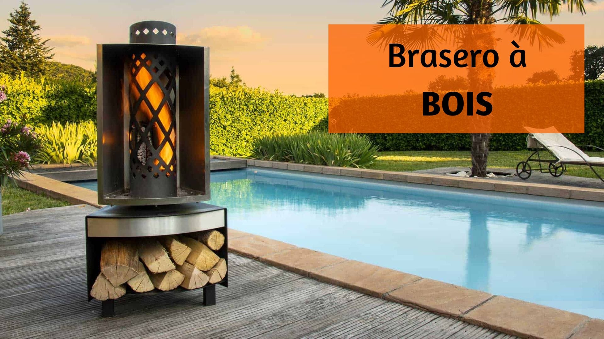 Brasero à bois
