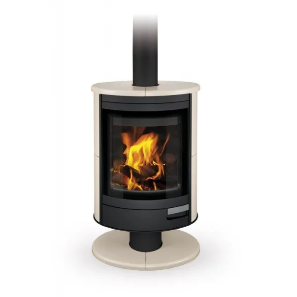 Poêle à bois OVALIS T pivotant Acier – Image 7