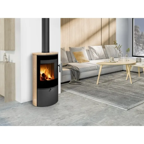 Poêle à bois OVALIS G Acier – Image 5