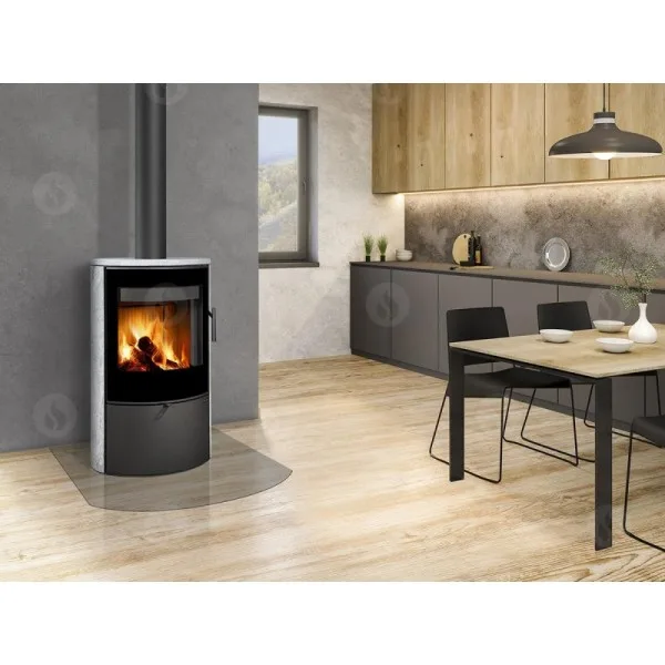 Poêle à bois OVALIS G Acier – Image 2
