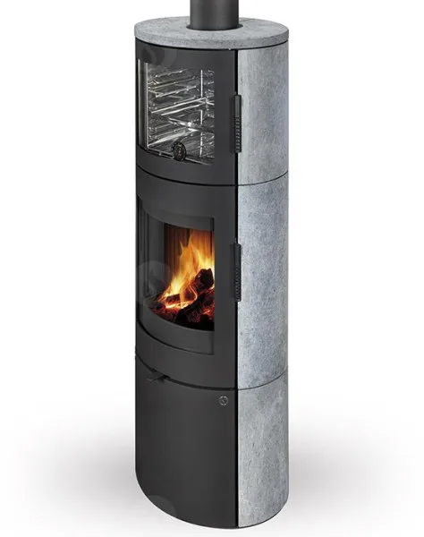 Poêle à bois LUGO N Four Acier | ROMOTOP – Image 6