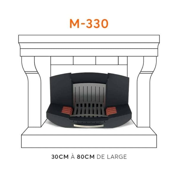 Insert ouvert M-330 | FINOPTIM