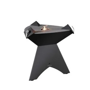 Plancha feu de bois Origine 1000 Noire | FINOPTIM